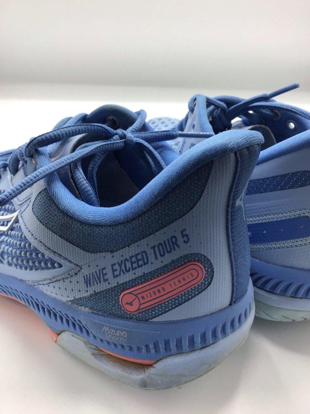 Mizuno Wave Exceed Tour 5 Enerzy Blue Tennis Shoes 9 - Picture 5 of 8